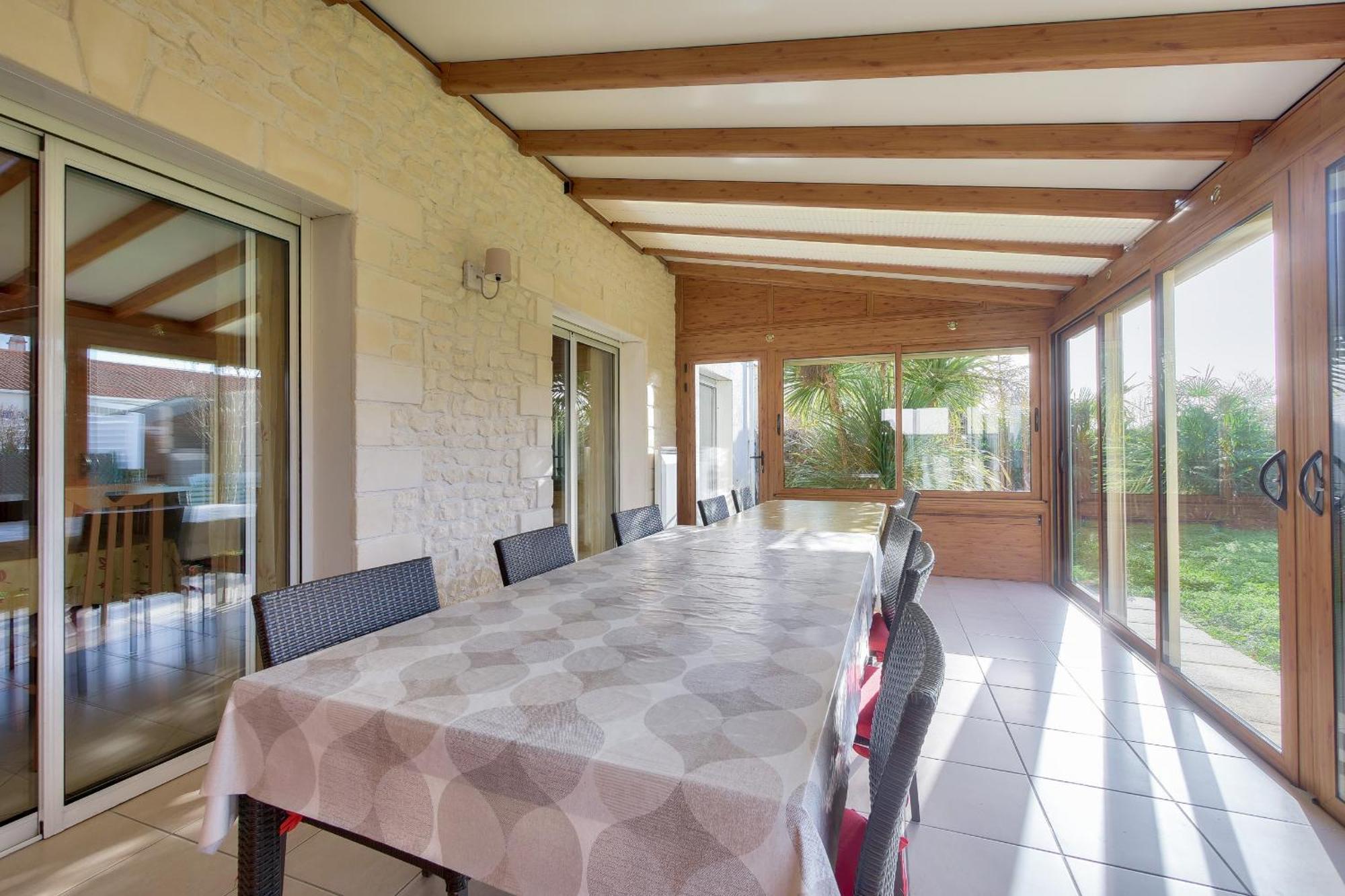 Maison Pour 8 - 5Min De La Plage - Jardin & Veranda Longeville-sur-Mer Buitenkant foto