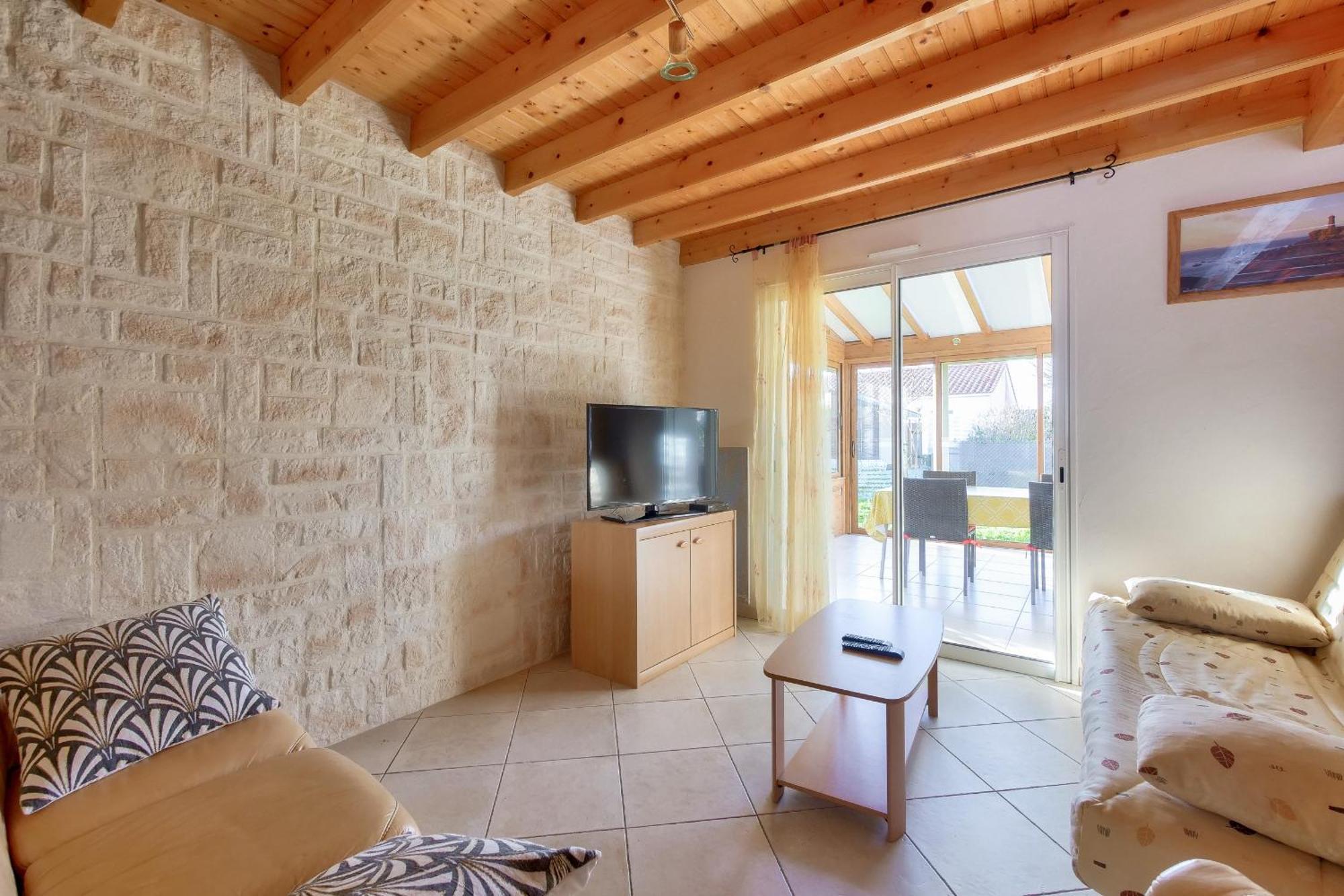 Maison Pour 8 - 5Min De La Plage - Jardin & Veranda Longeville-sur-Mer Buitenkant foto